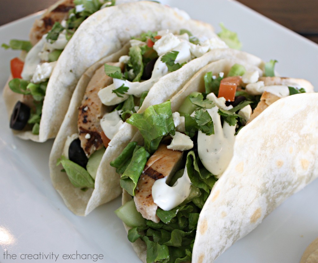 greek chicken taco recipe