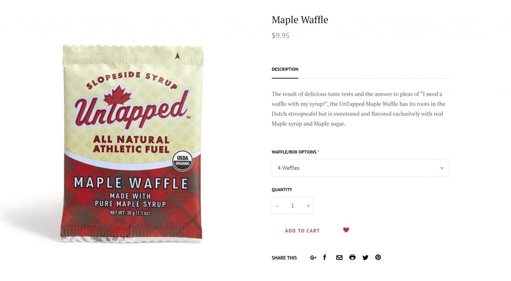 untapped maple waffle